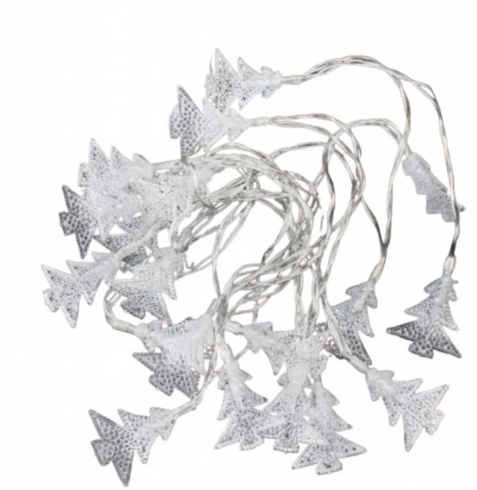 Вълшебни Коледни лампички с елхички