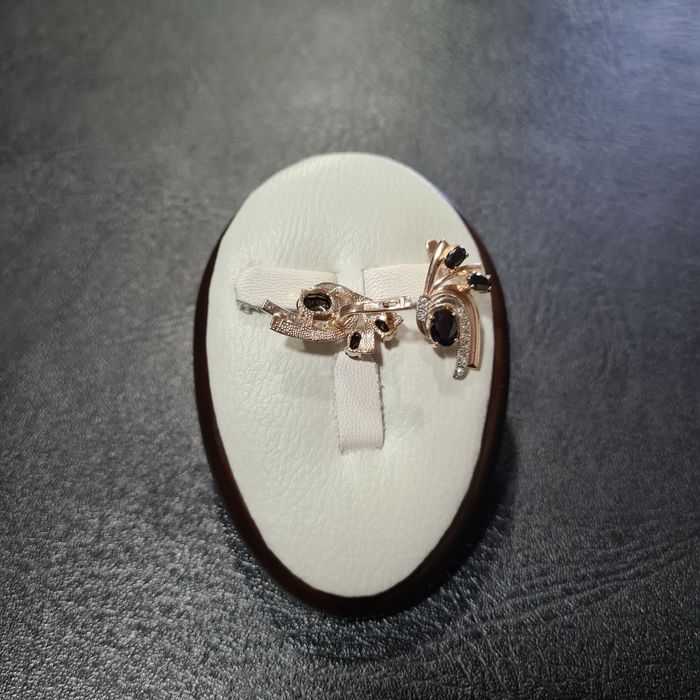 Серьги Золотые с Бриллиантами Киев