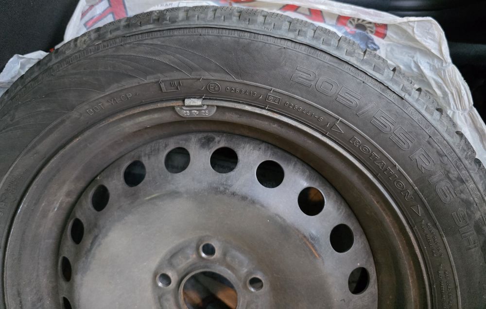 Set 4 jante cu anvelope