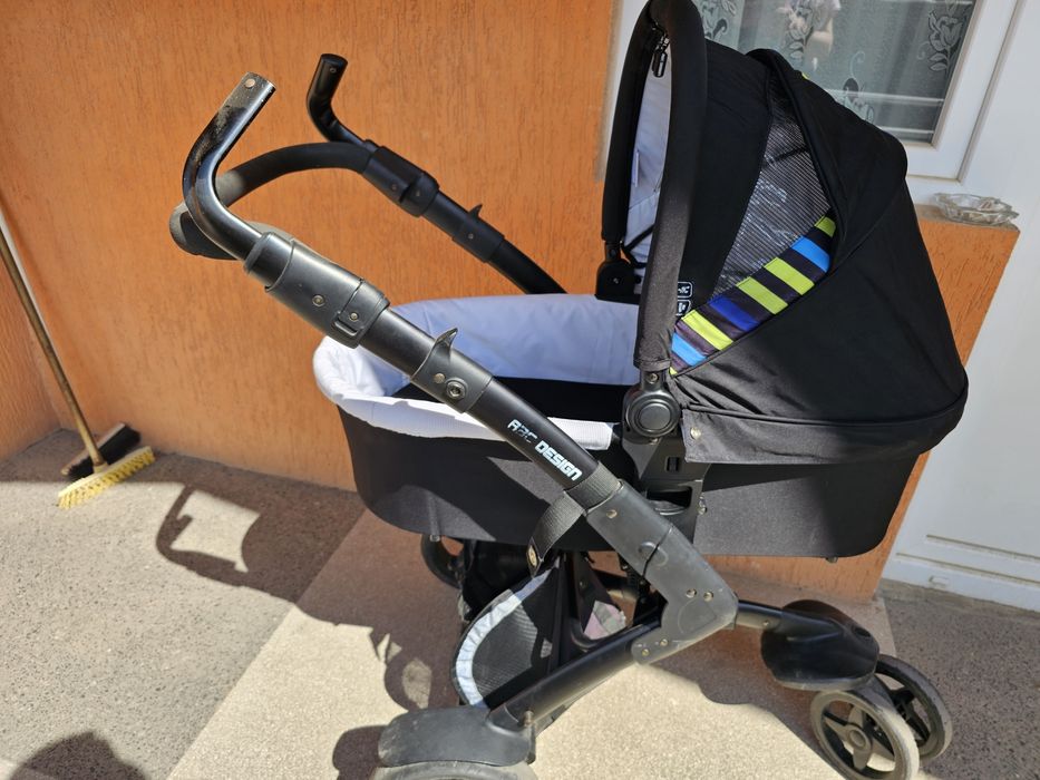 Бебешки зимен кош за количка ABC Design 3-Tec 2 в 1 Phantom