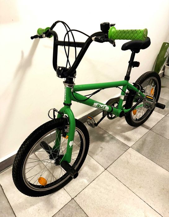 Велосипед Probike BMX 20" (Зелен) – Като нов, с 4 пега (СТРАХОТЕН ПОДАРЪК)