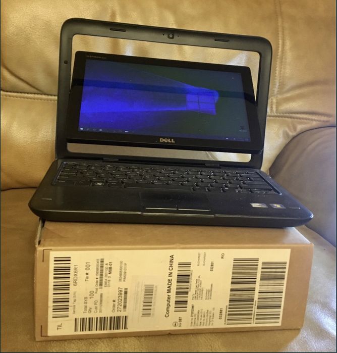 Netbook Dell Inspiron Duo 1090 + Docking station JBL audio