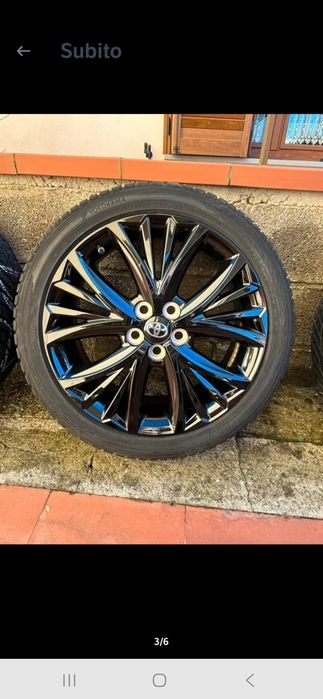 Jante originale Toyota Yaris  pe 17'