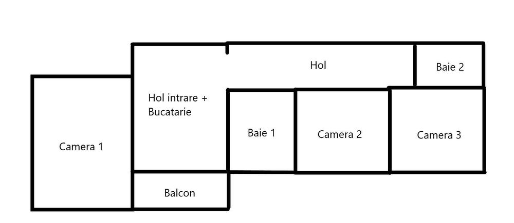 Apartament 3 camere - Sighet | zona buna