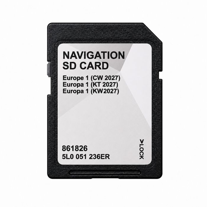SD Card GPS Navi SKODA Discover Pro Media MIB2 Map EU (V24) 2027