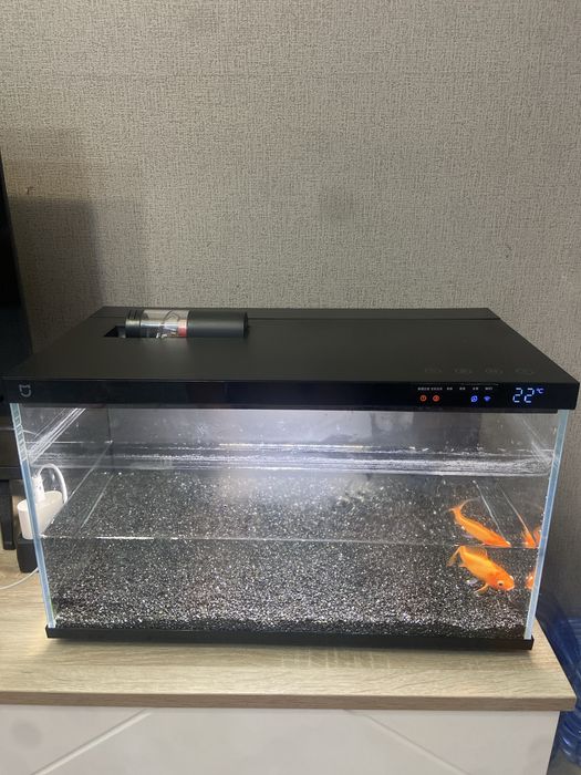Продаю современный аквариум Xiaomi Minja 20литров в хорошем состоянии