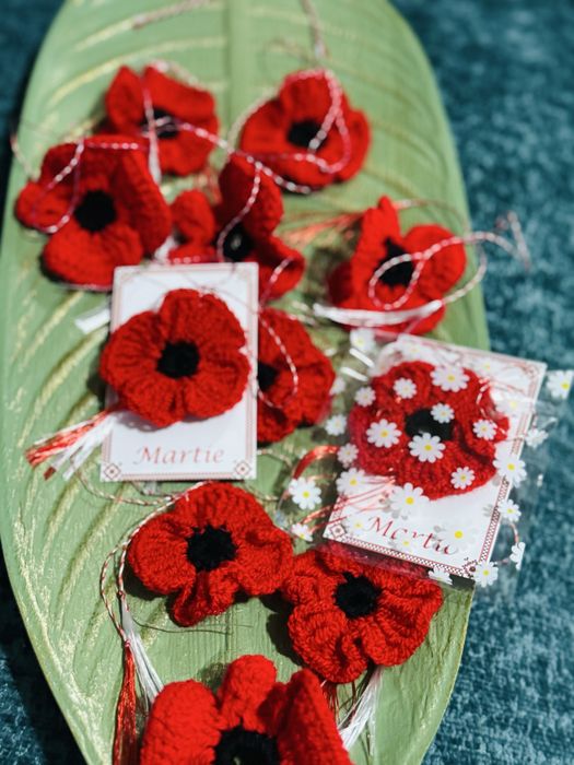 Martisoare realizate manual