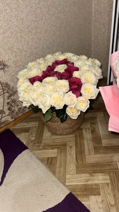 Именной букет буква А