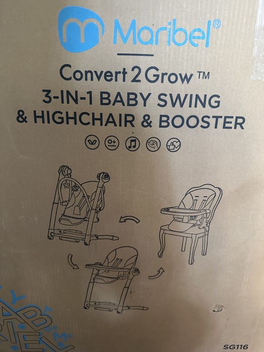 Детский стул Maribel 3в1