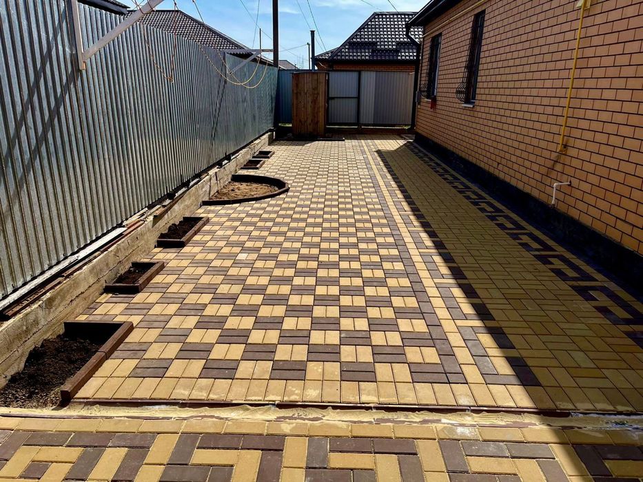 Брусчатка выбросированный