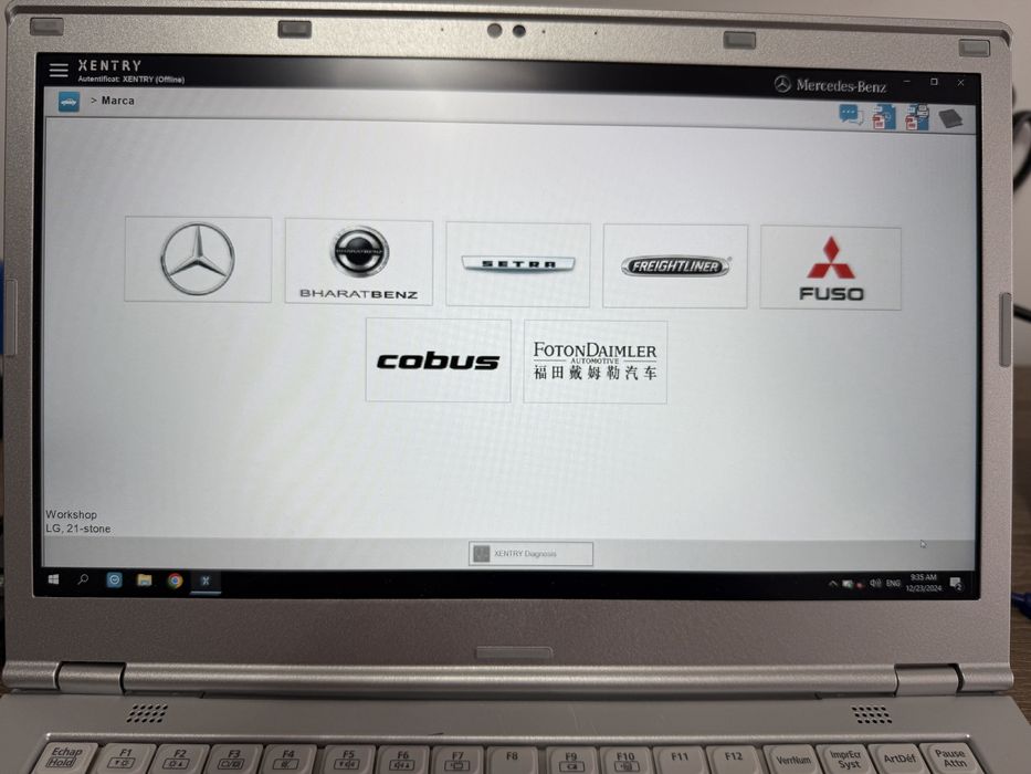 Tester/Diagnoza Xentry Mercedes-Benz Star C4+Laptop Lenovo cu softuri