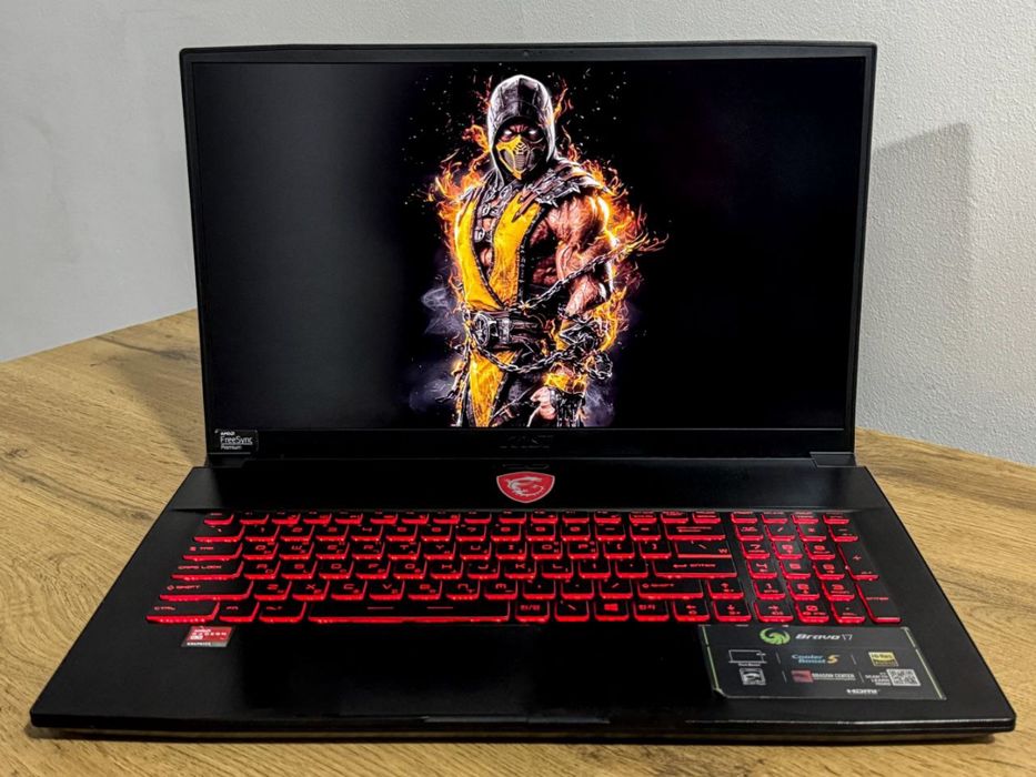 MSI BRAVO 17.3 Gamming kuchli noutbook
