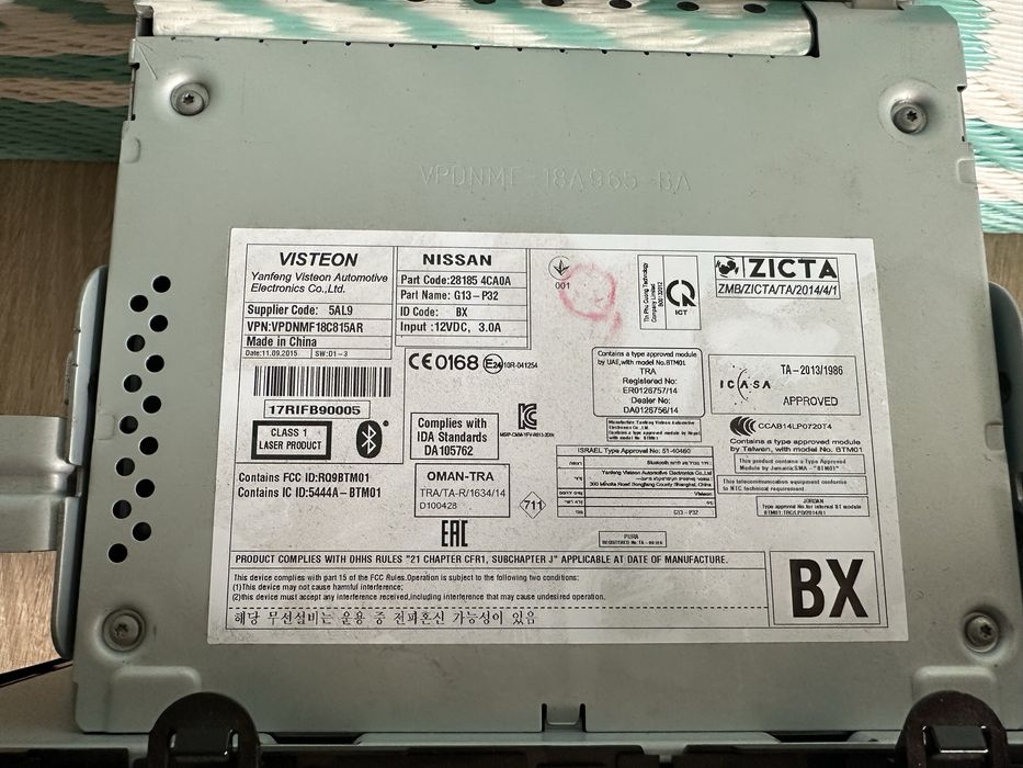 Radio cd*unitate*cd player*casetofon*mp3 player*Nissan X-Trail