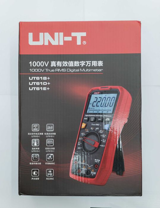 Uni-T UT61E+ (UT161E) 1000V True RMS Прецизен Мултиметър