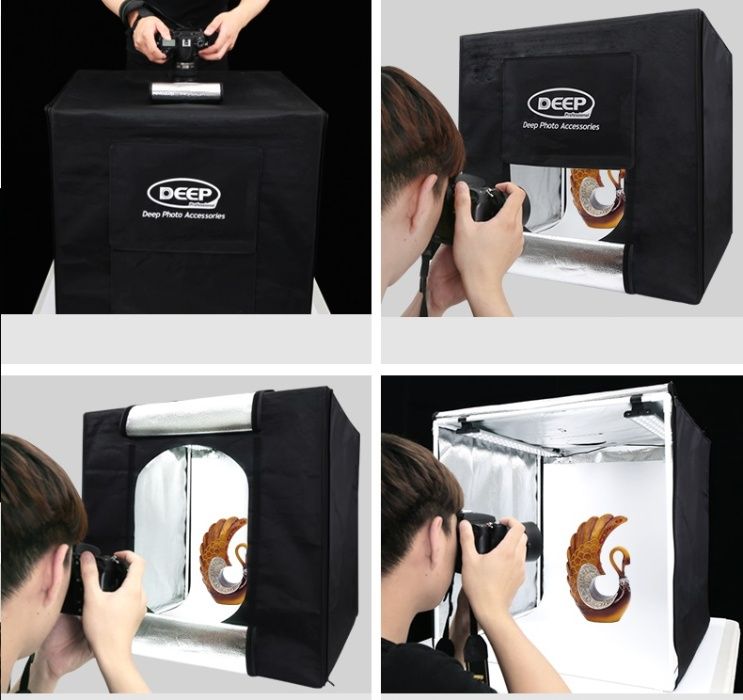 Cофтбоксы и лайтбоксы для предметной съемки.