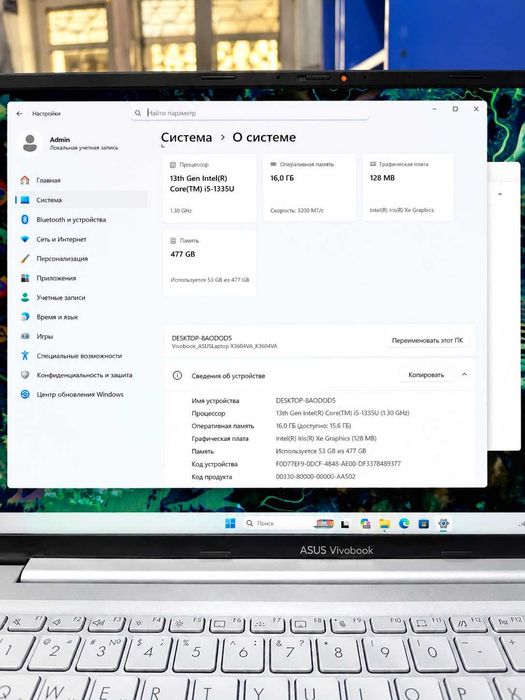 Ноутбук ASUS Vivobook 16X K3604V