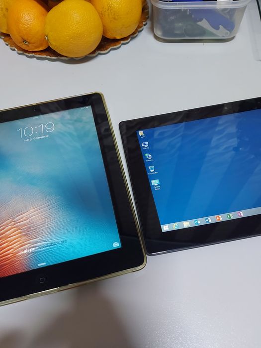 Tableta Surface Windows  si  I'Pad...