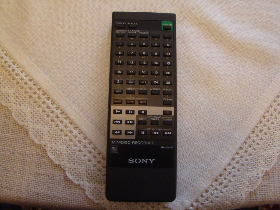 Оригинално дистанционно на Мини диск - SONY ES
