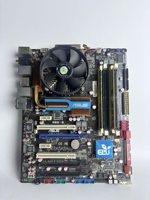 Материнская плата 775 сокет комплект