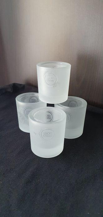 Lucky Strike ice shots set 4 pahare de colectie