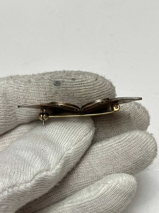 BROSA ARGINT 925 - Fluture Email - David Andersen - Norway - 1940-50 !