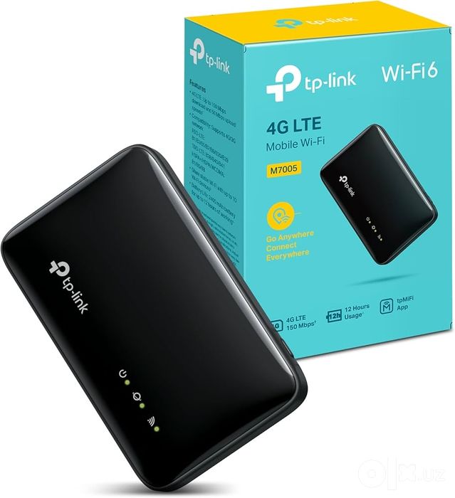 TP-Link M7005 мобильный 4G роутер с поддержкой Wi-Fi 6 / Доставка 24/7