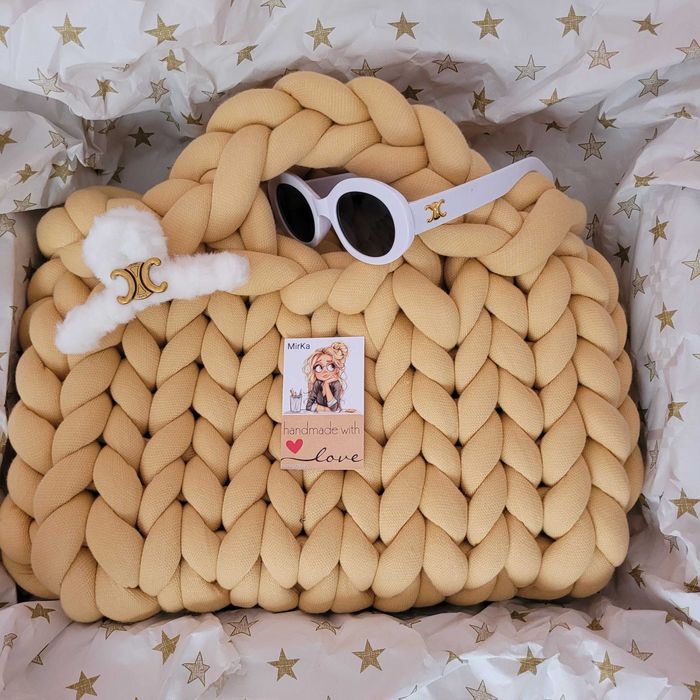 Ръчна изработка, уникални маршмелоу чанти