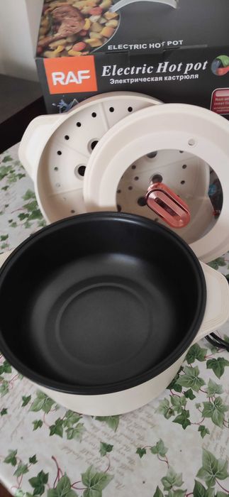 Фритюрник Muhler и електрически съд за готвене на пара