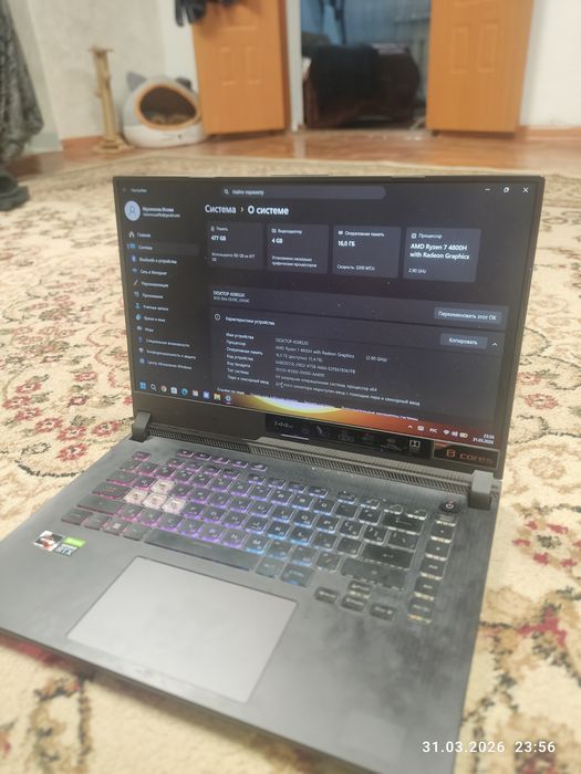 Продам asus rod strix