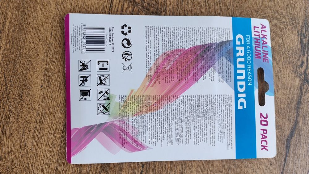 Baterii Alkaline 20 Buc Noi