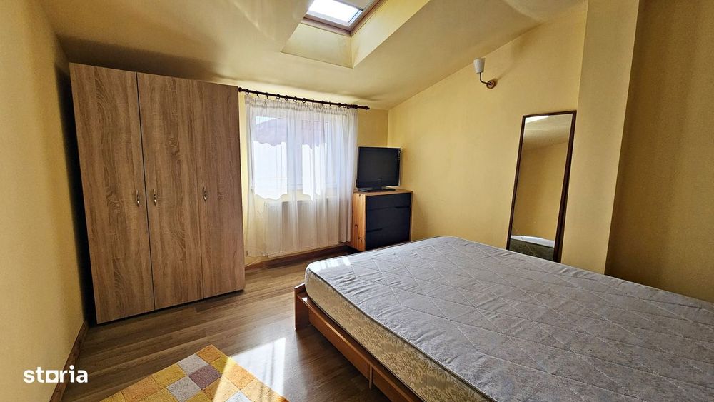 Central str Toamnei- CEC Brasov, apartament 3camere mobilat