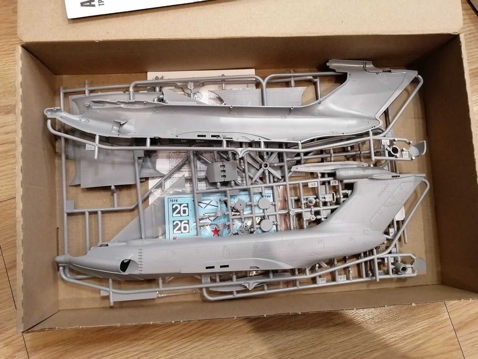 Сборная модель -Транспортно-десантный экраноплан А-90 "Орлёнок" ZVEZDA