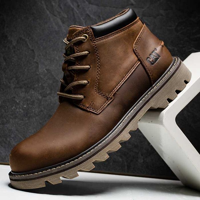 Мужские ботинки из натуральной кожи Caterpillar [39-44]