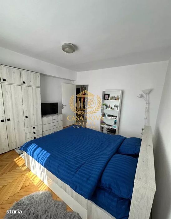 Apartament 2 camere 50mp, balcon 3mp, finisat modern, zona Centrala