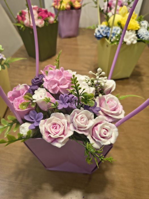 Ароматни букети от глицеринов сапун