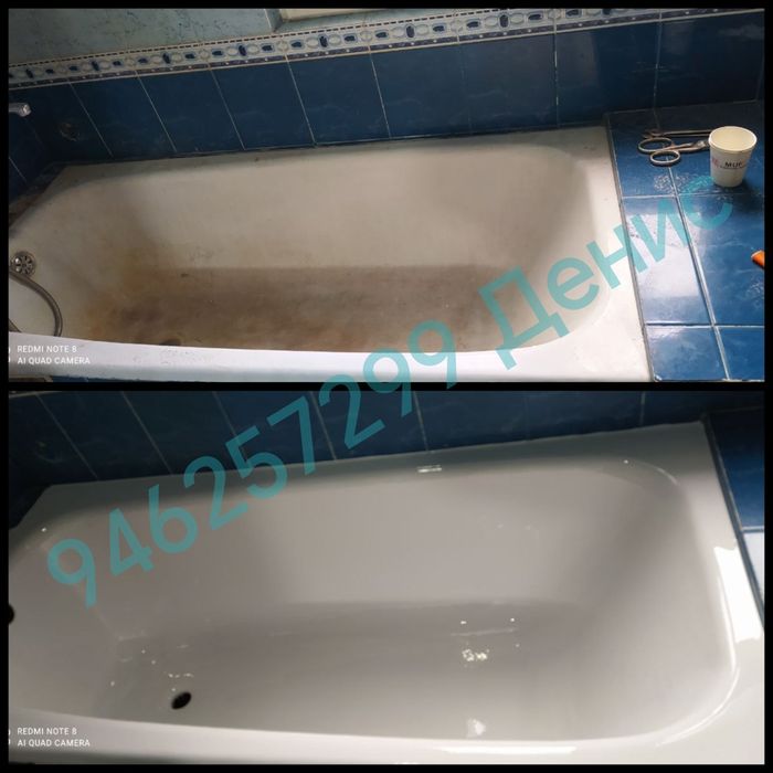 Эмалировка ванн. Реставрация ванн.
