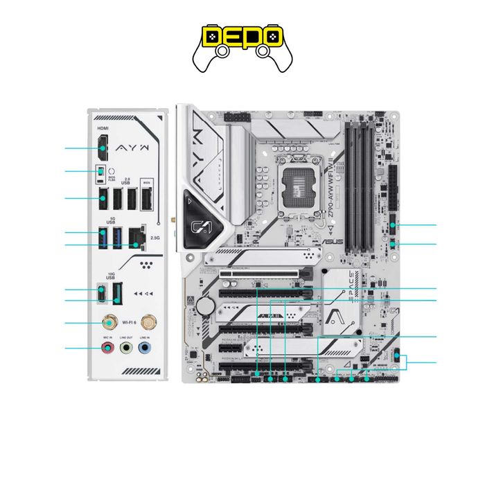 Материнская плата от Asus - Z790-AYW WIFI W II