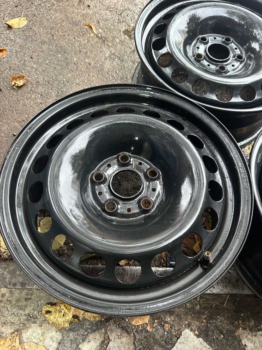 3бр. ОЕМ железни джанти 16" 5х112 - Audi, VW, Seat, Skoda