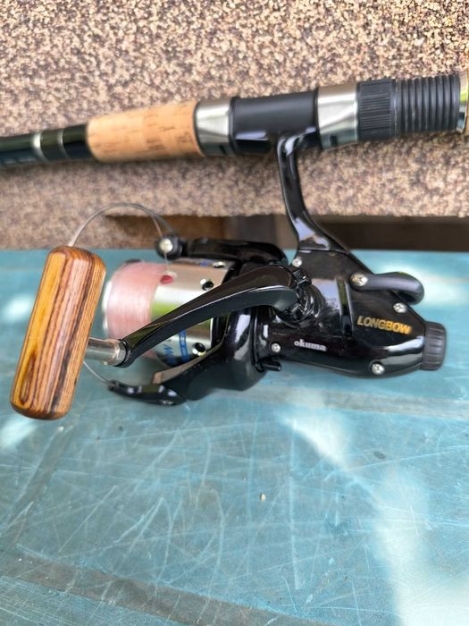 Combo Mulineta Okuma LB 50+Lanseta Daiwa Apollo 100-300, 3,60 m