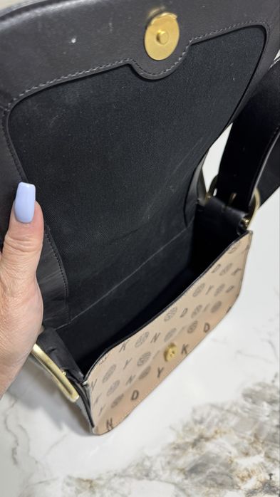 Сумка DKNY, коричневая