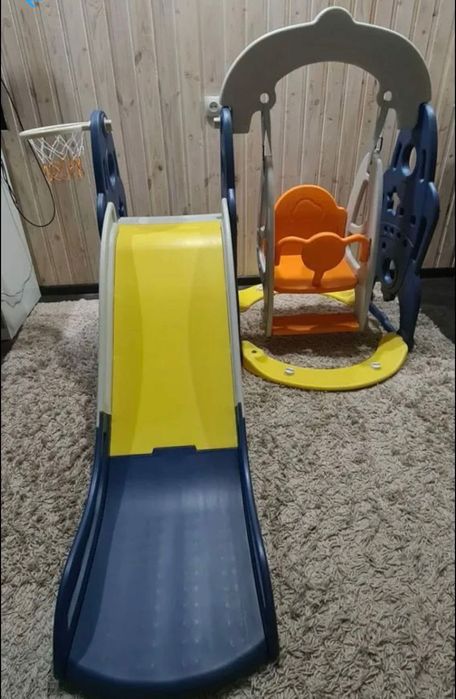 Детская горка качели 3в1 игровая площадка | Новое в упаковке!