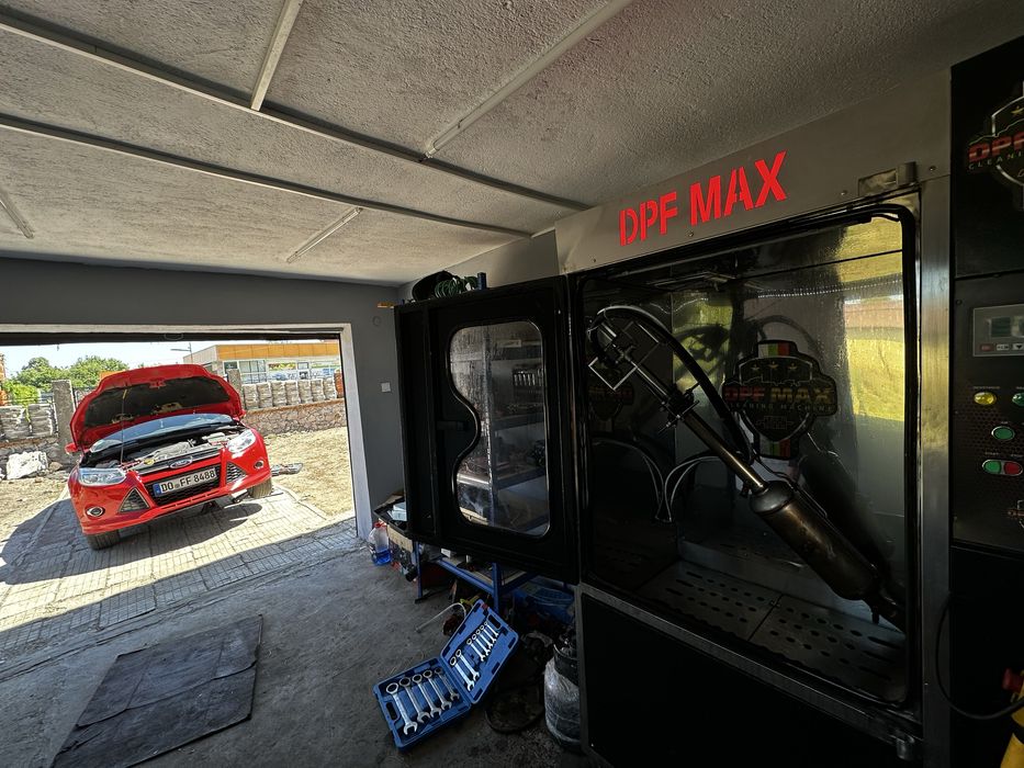 Машинно чистене на катализатори, DPF и FAP филтри