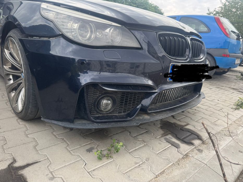 Предна м броня стил м4 за бмв е60 bmw e60