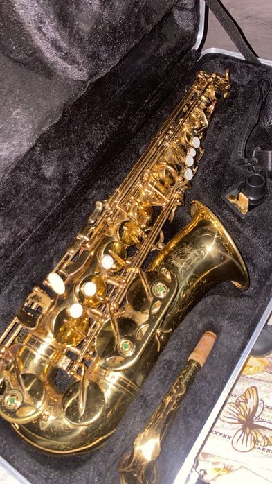 Dau la schimb saxofon pe acordeon 60/80 bași