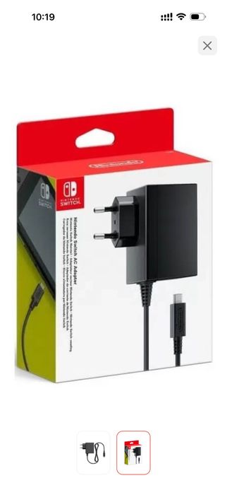 Адаптер Nintendo HAC-A-ADHGA черный Алматы