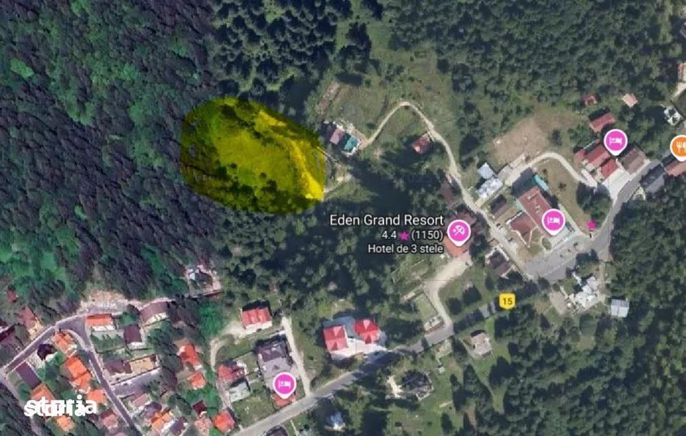 7059 mp de vanzare in Predeal- str. Schiorilor/ Brasov. Comision 0!