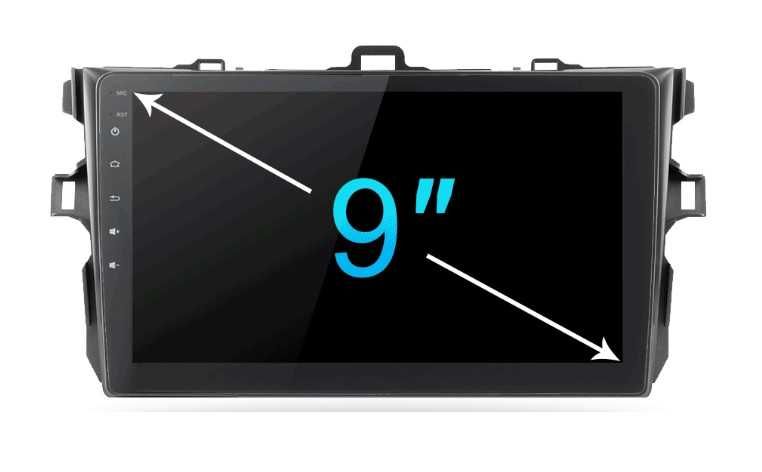 Мултимедия 9" ANDROID 14 за Toyota Corolla E140 E150 навигация GPS