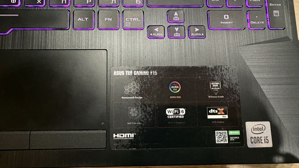 Asus TUF gaming F15