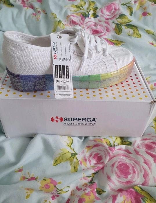 Superga Italy trainers бели 41 номер