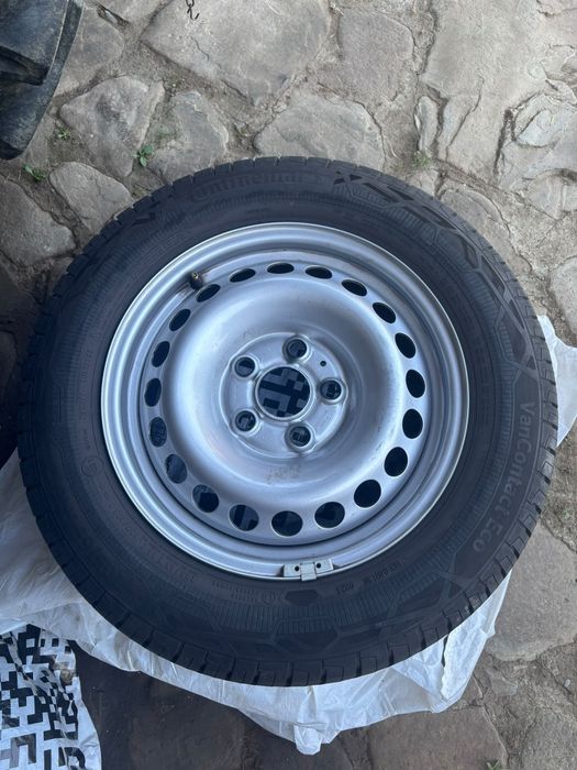 Roți VW T6, anvelope noi 205/65R16 C